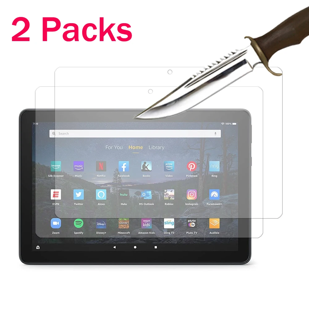 Защитная пленка для экрана из закаленного стекла kindle fire HD 8 2020 детей 10 plus 2021 2017 2019 1