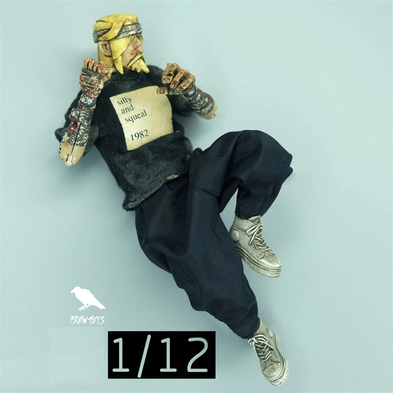 

For Sale 1/12th CROWDHTOYS Fashion Fat Loose Pants Trousers Model For 6inch Body Action Collectable