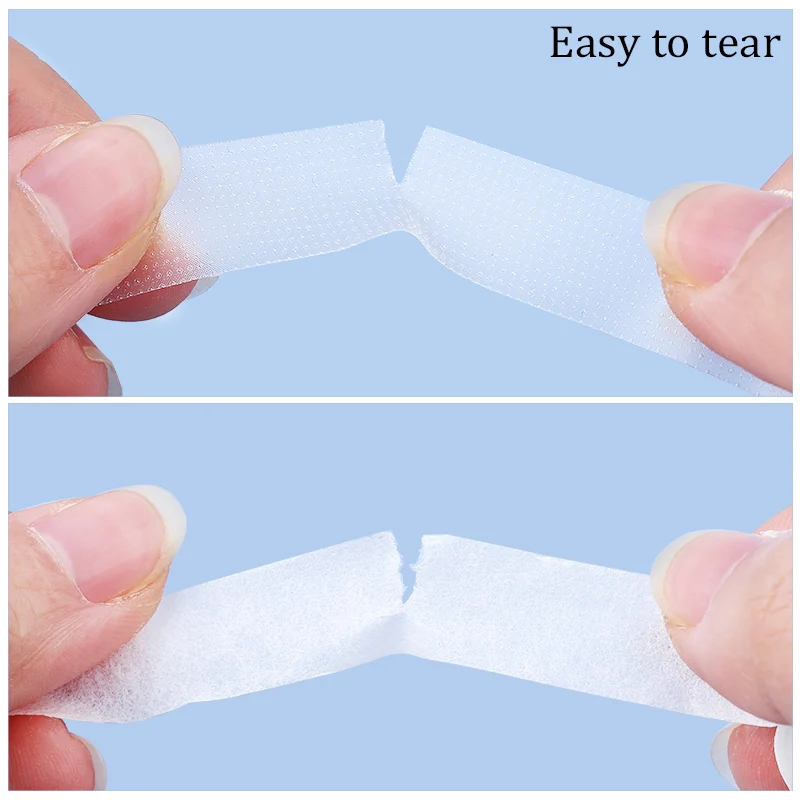 Eyelash Extension Tape Eyelash Accessories Eyelash Extension Supplies breathable easy to tear Medical Tape/White Silk Paper Under Patches Eyelash Extension Supply Eyelash Extension Tape