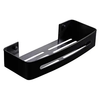 

Set of 3 Multiple layers,space aluminum,high load-bearing,bathroom wall mounted organizer.rectangle shaped organizers