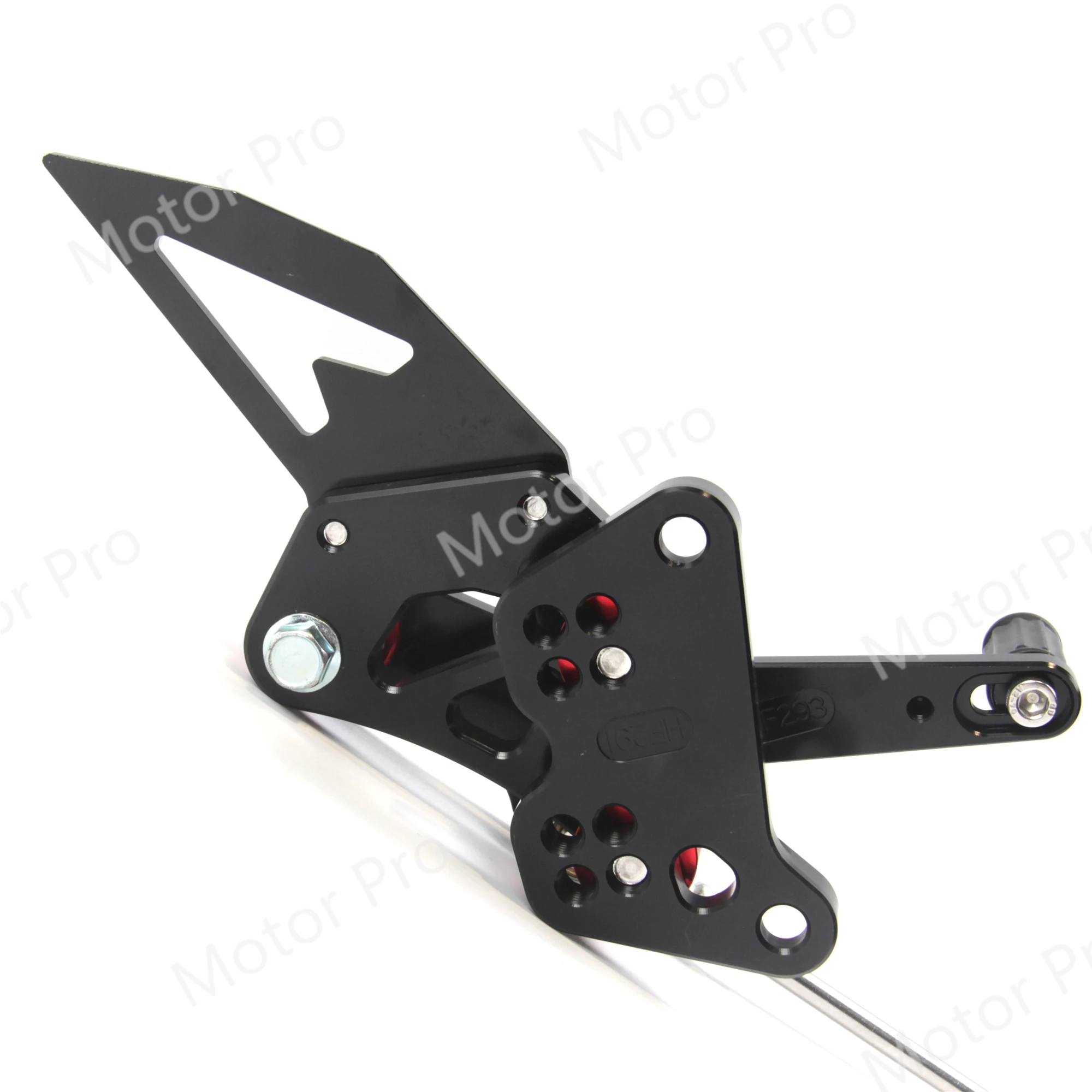 Регулируемые подножки для Suzuki GSXR 1300 2008- аксессуары для мотоциклов Rearsets педаль GSX R Black GSXR1300 Hayabusa черный