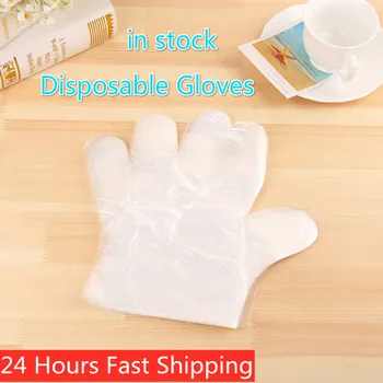 

100/500/1000pcs Disposable Gloves Food Grade Plastic Multi-functional Food Fruit Vegetable Cleaning Gloves Kitchen Accessories