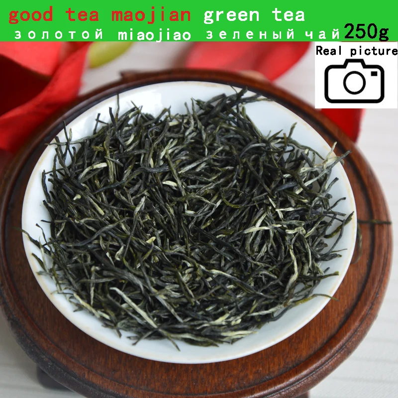 

2018 New Spring Arrival Fresh Maojian Green Tea 250g Chinese Green Tea Xinyang Maojian Top Grade Weight Loss Tea Healthy