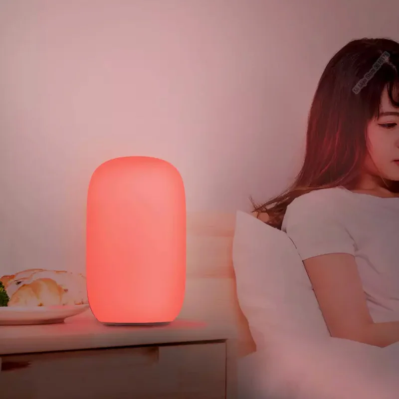 Xiaomi Mijia Qualitell Ночной светильник, спальный светильник, синхронный сенсорный выключатель, мягкий светильник для детей, для детской спальни, светодиодный светильник, домашние лампы