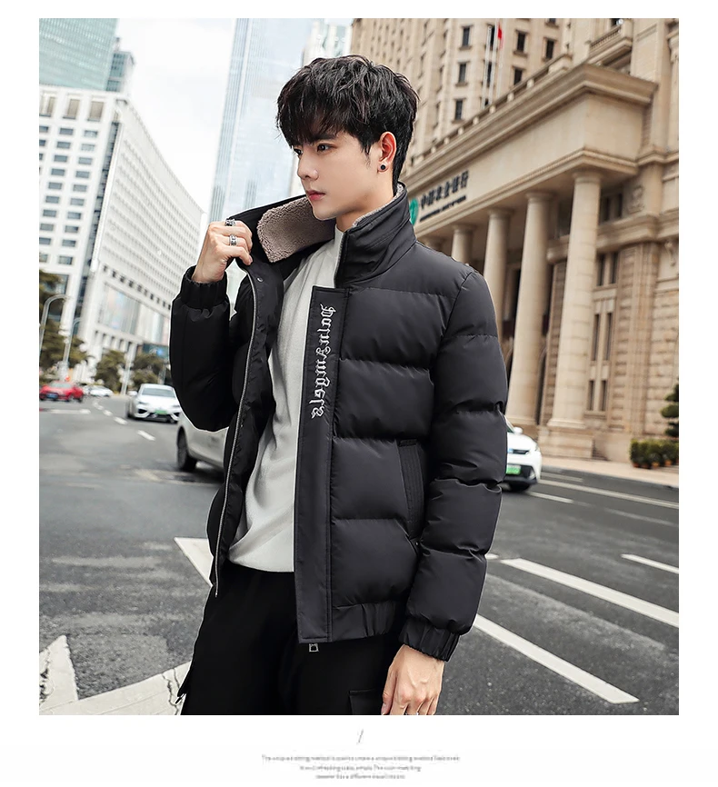 Mens winter jackets and coats Men's new padded jacket thick warm cotton jacket 2021 new fashion men's down jacket parkas mens down parka