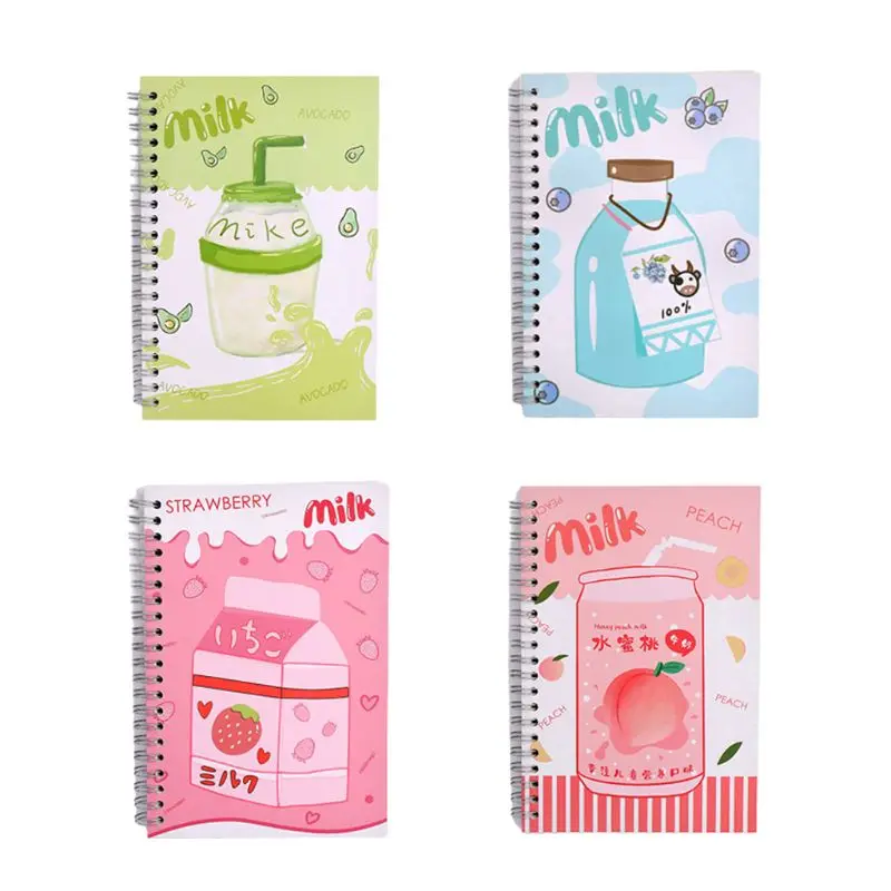 

Kawaii Fruit Cartoon Spiral Coil Notebook Paper Journal Diary Planner Notepad