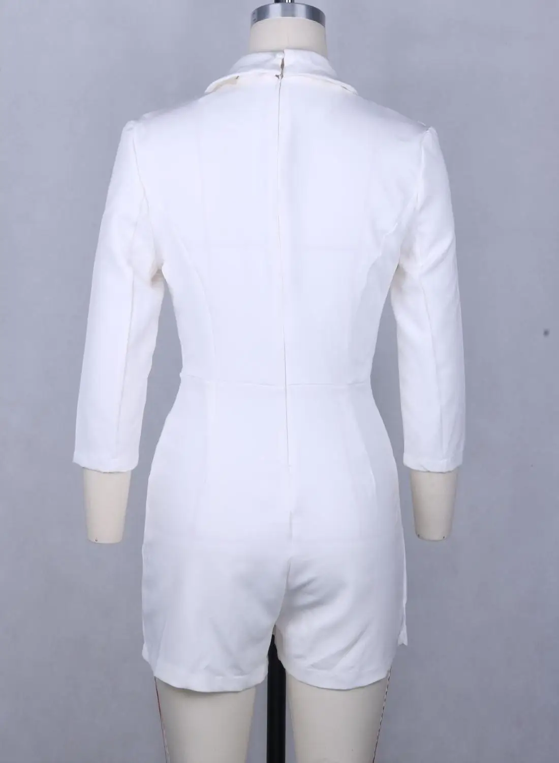 Офисное короткое платье с длинным рукавом для женщин Vestidos осень зима облегающий Блейзер С Карманами Платье на пуговицах деловое белое платье