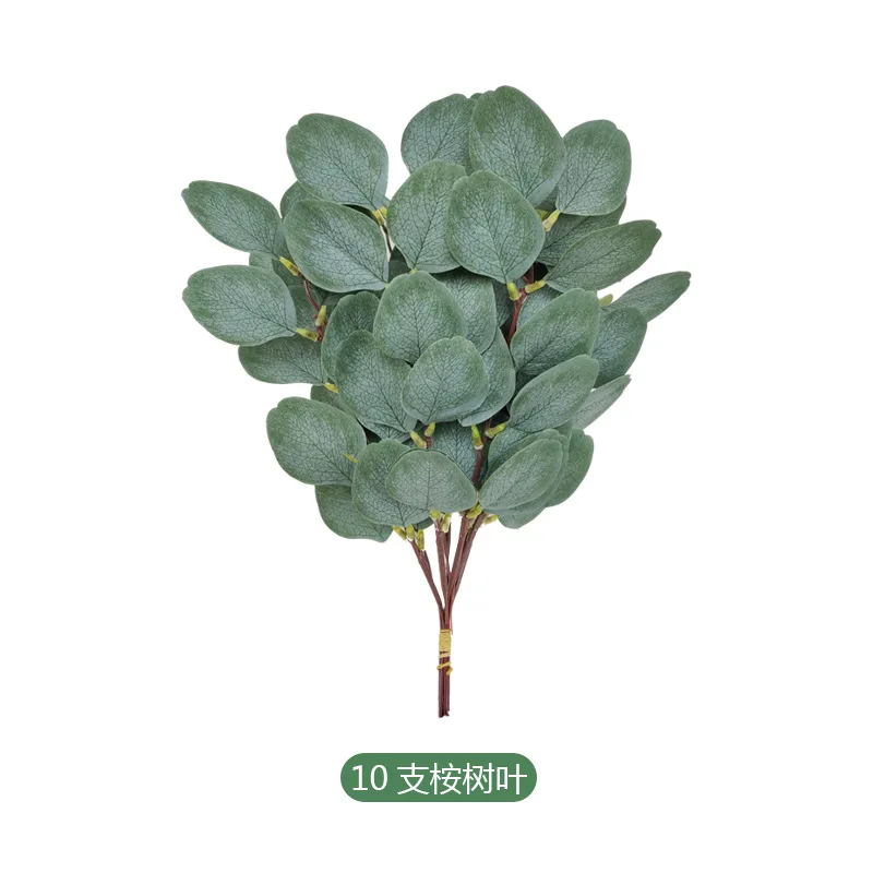 人工 ユーカリ 花 クリスマス の 茎eucalipto枝 葉 ブーケ 植物