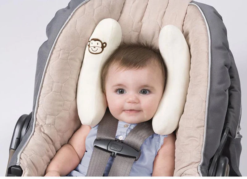 IMBABY детское безопасное автомобильное сиденье Подушка для коляски Подушка под шею новорожденные дети путешествия спальный автомобиль мягкая хлопковая Подушка голова