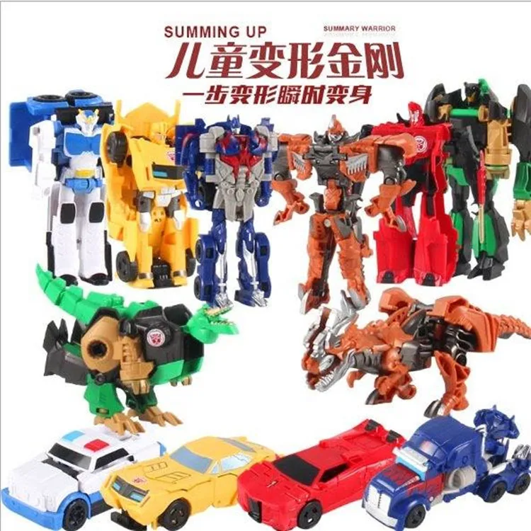 

Deformation Robot CHILDREN'S Toy Jingang Autobots Transformation Optimus Prime Bumblebee GIRL'S And BOY'S Transformer Toy Car