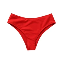 Одна полоска, женское бикини, высокая талия, короткие плавки, купальник, плавки, трусы, штаны для купания, бандаж, пляжные женские плавки, шорты