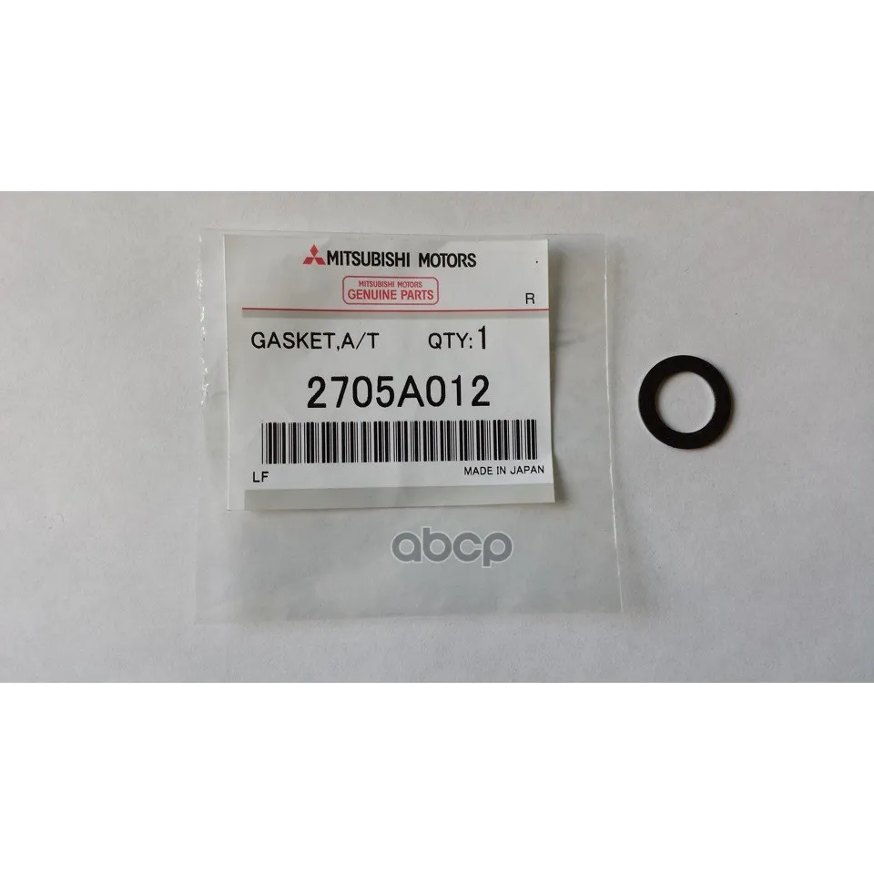 Прокладка Сливной Пробки Mitsubishi Asx(2010), Lancer(Cx,Cy)(2007) MITSUBISHI арт. 2705A012