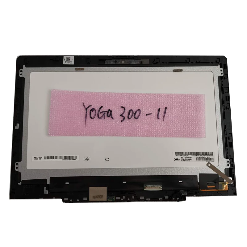

For Lenovo yoga 300-11 11.6" HD LED LCD Touch Screen Digitizer Assembly+Fram/Bezel 1366*768