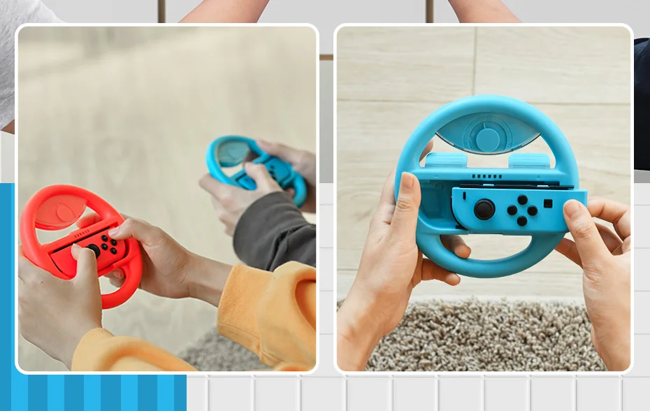 Baseus 2 шт. Игровой руль контроллеры геймпад джойстик для nintendo NS pro игровой коммутатор контроллер ручка Видео Игровой руль