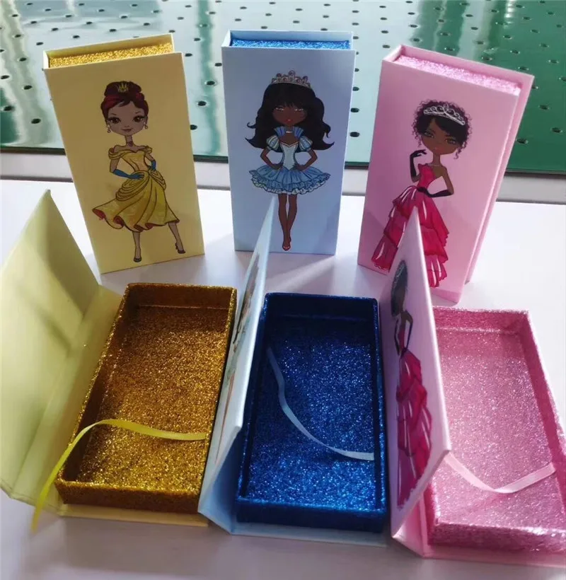 20 штук коробка оптовая продажа накладных ресниц упаковочная для Чехлы ресницы