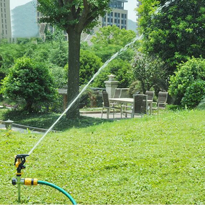 Sprinkler Fitting Rotating Water Automatic Lawn Sprinkler Nozzle Nozzle Home& Garden Supply Watering 360 Degree Spray Impulse