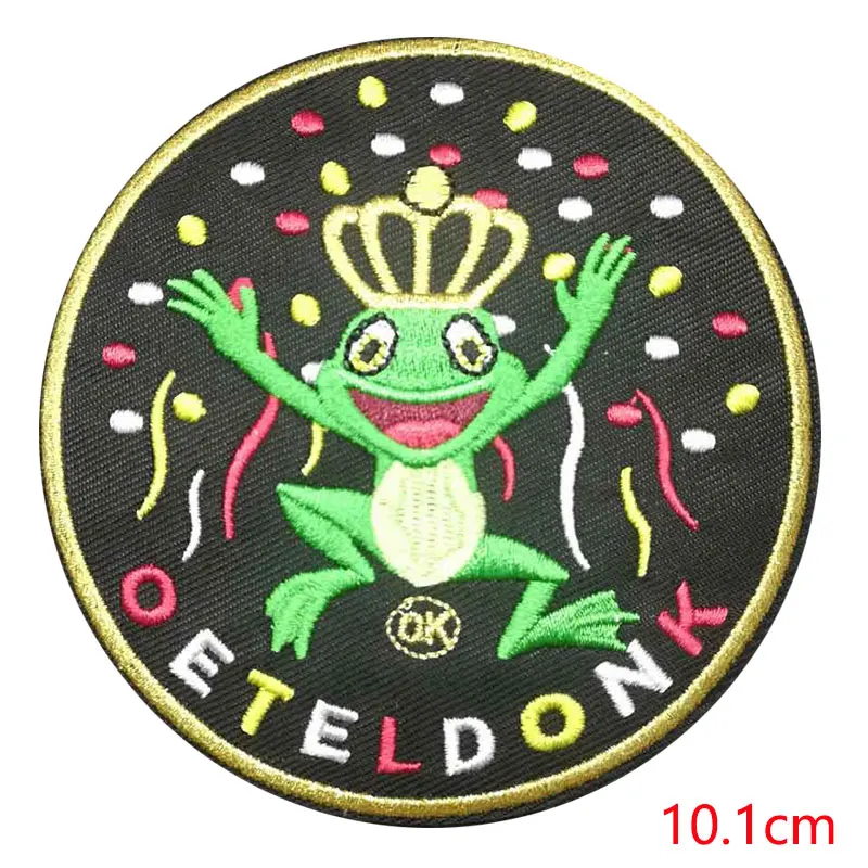 

ZOTOONE Oetel donk Parches Embroidery Iron on Patches for Clothing DIY for Jacket Clothes Badges Iron on Stickers Applique G