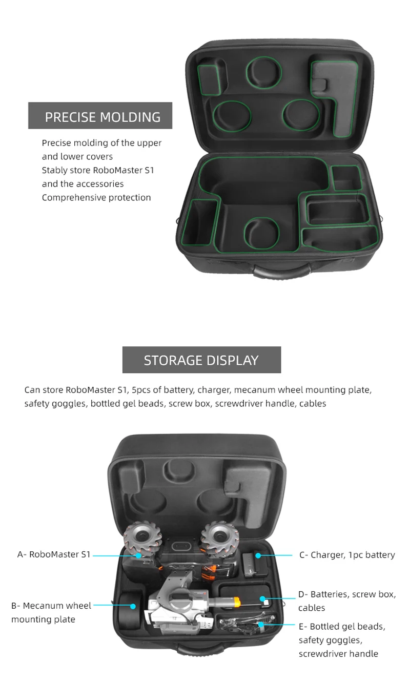DJI RoboMaster S1 специальные сумки для хранения сумка на плечо чемодан спортивный пульт дистанционного управления автомобильные аксессуары