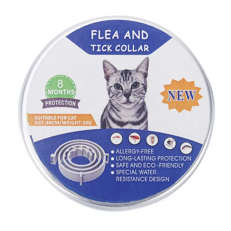 

Adjustable Mosquito Repellent Flea Cat Collars Treatment Natural Essential Oil Safe Collar Collier Chat Collar Para Gato