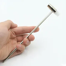 Часы DIY инструмент для ремонта с двойной головкой мягкий жесткий маленький молоток для регулировки ремня пружинный стержень для удаления штифтов Пробивное часовое устройство 1 шт