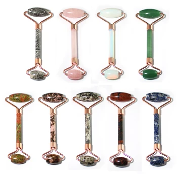 

1PCS Natural Facial Beauty Massage Tool Roller Face Thin massager Relaxation Tool Drop ship face massager roller