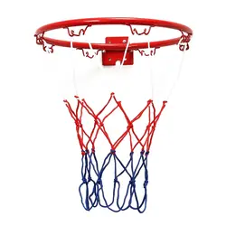 Новый баскетбольный гол обруч обода сетка Настенный Складной для внутреннего наружного детей