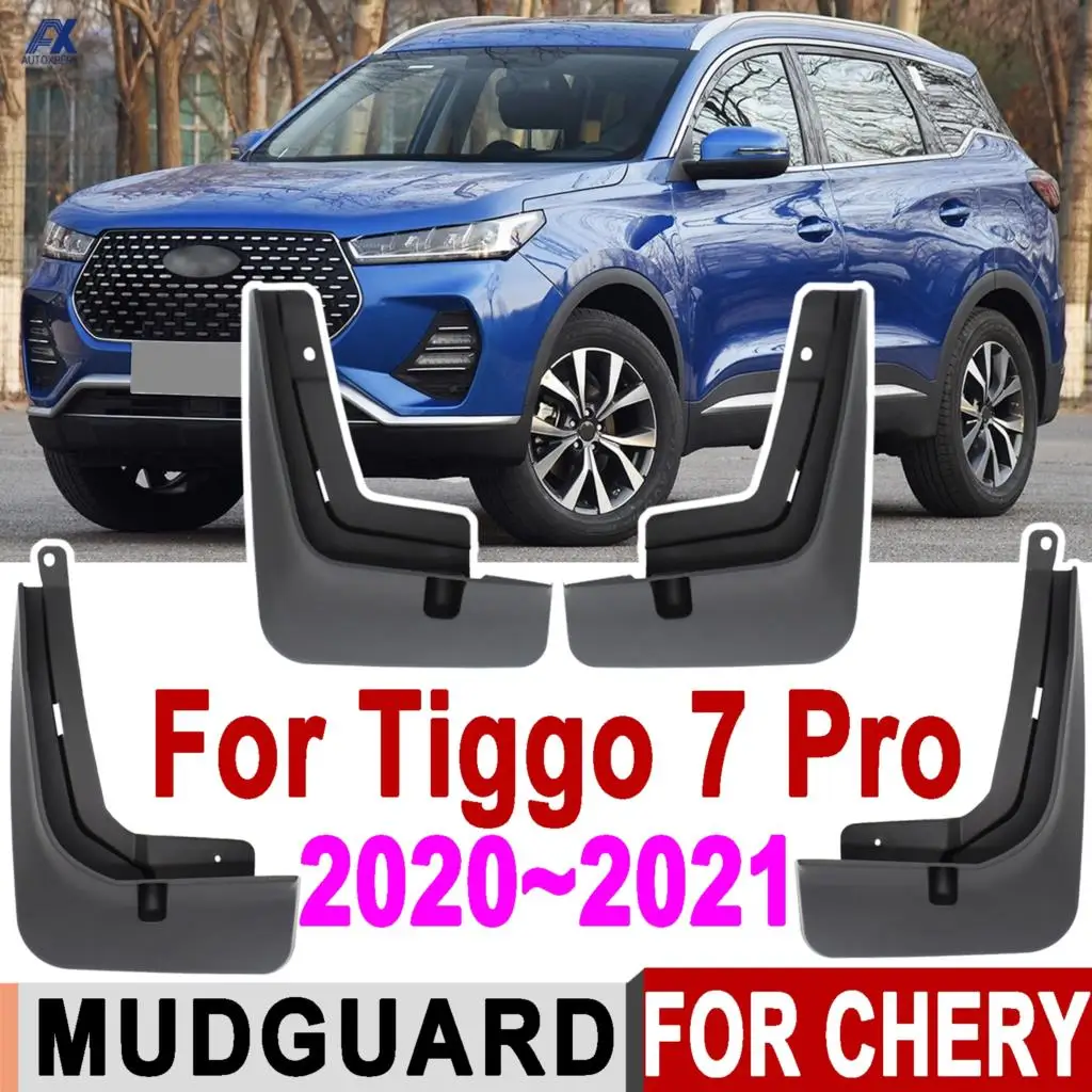 

Брызговики 4 шт./компл. для Chery Tiggo 7 Pro 2020 2021, брызговики, передние и задние автомобильные аксессуары, запчасти для колеса