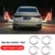 Car Interior Door Welcome Light LED Safety Warning Strobe Signal Lamp Strip 120cm Waterproof 12V Auto Decorative Ambient Lights 9