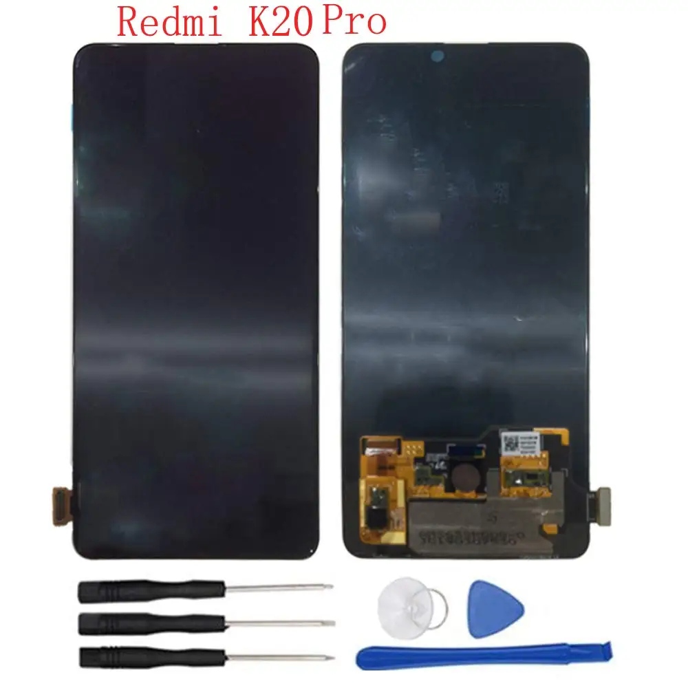 Amoled 6,3" для Xiao mi Red mi K20 ЖК-дисплей кодирующий преобразователь сенсорного экрана в сборе для Xiaomi mi 9t для Red mi K20 Pro lcd