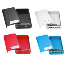 QC 3,0 Dual USB+ type C PD 8x18650 батарея DIY Блок питания светодиодный свет быстрое зарядное устройство для iPhone samsung сотовый телефон планшет