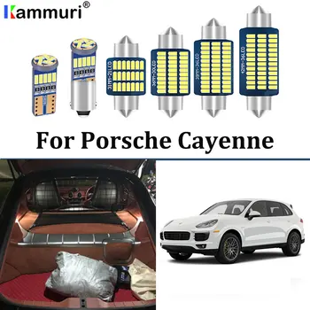 

17X White Canbus Car LED Interior Light Kit Package For Porsche Cayenne 2 958 92A 9PA 955 LED Interior lighting kit (2002-2018)