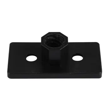 

Durable Stable and Firm T8 2MM Pitch T Thread Black Metal Nut Plate for 8MM Lead Screw Rod for 3D Printer Parts Accessories