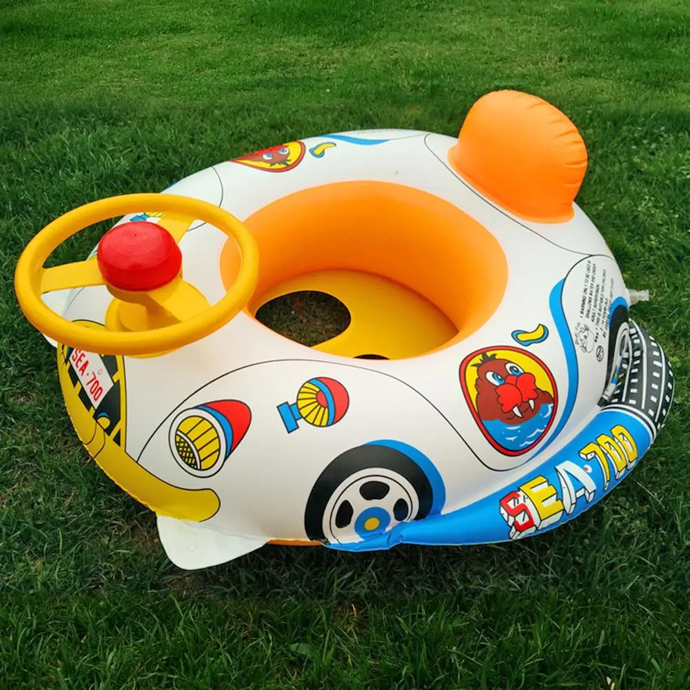 Trainer-Accessories Floating Water-Toys Swimming-Pool-Seat Childrens Baby Auxiliary