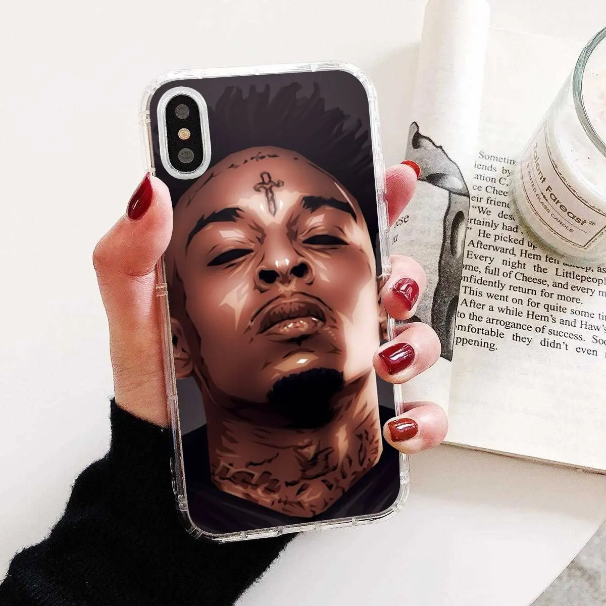 Для Sony Xperia XA Z Z1 Z2 Z3 Z5 XZ1 XZ2 compact M2 M4 M5 C4 C6 E3 T3 Лыжная маска the Slump God Мягкий ТПУ резиновый