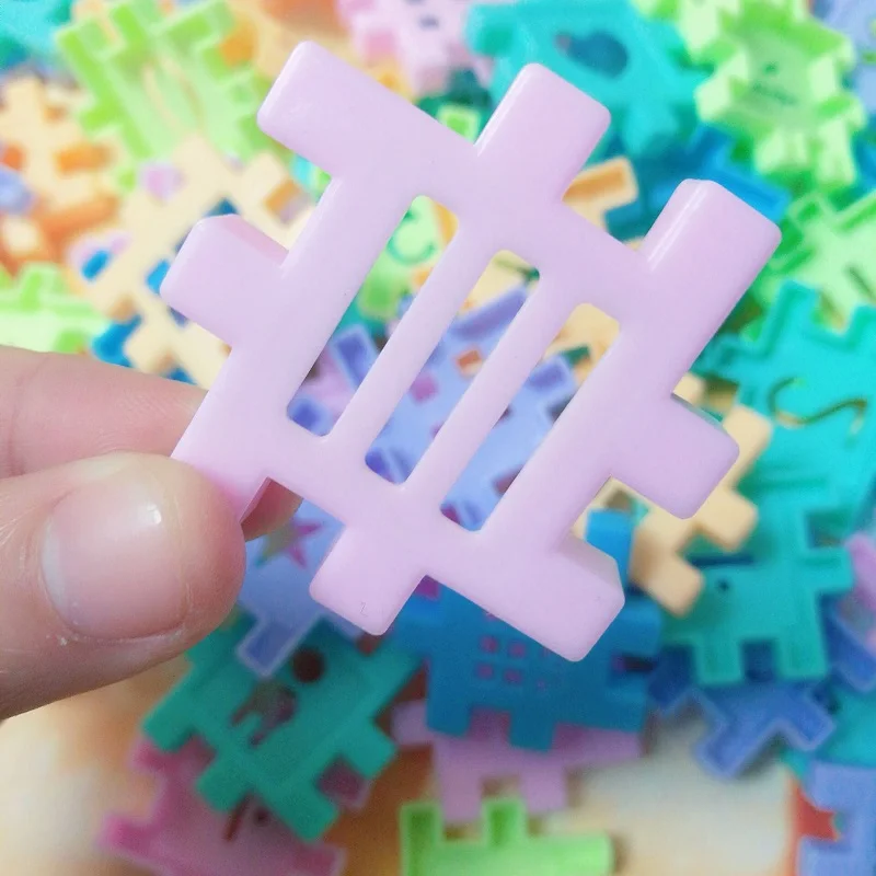 50pcs Kids Building Blocks Children Puzzle Assemble Building Blocks Early Educational Toys Creative DIY Toys