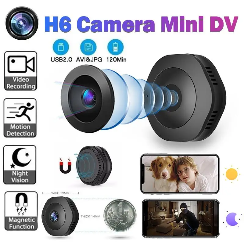 

4K 1080P Mini Â DV WiFi Camera Home Security Camera HD Night Vision Motion Detection Actie Camera motion Sensor Camcorder