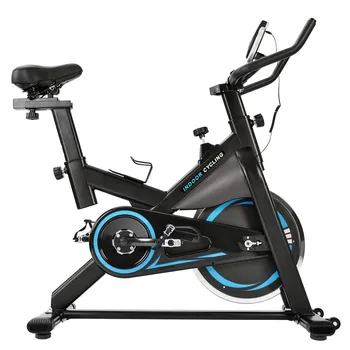 

Fitness Indoor Bicycle Comfortable Cushion Resistance Adjustable Durable Corrosion-resistant Sports Equipment With LCD Display