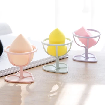 

1/5/10pcs Makeup Puff Rack Sponge Holder Beauty Makeup Powder Puff Blender Storage Rack Sponge Drying Stand Holder Organizer new