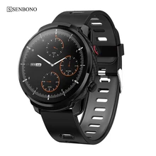 SENBONO S10 Full touch умные часы для мужчин и женщин спортивные часы монитор сердечного ритма погоды умные часы для IOS Android телефон