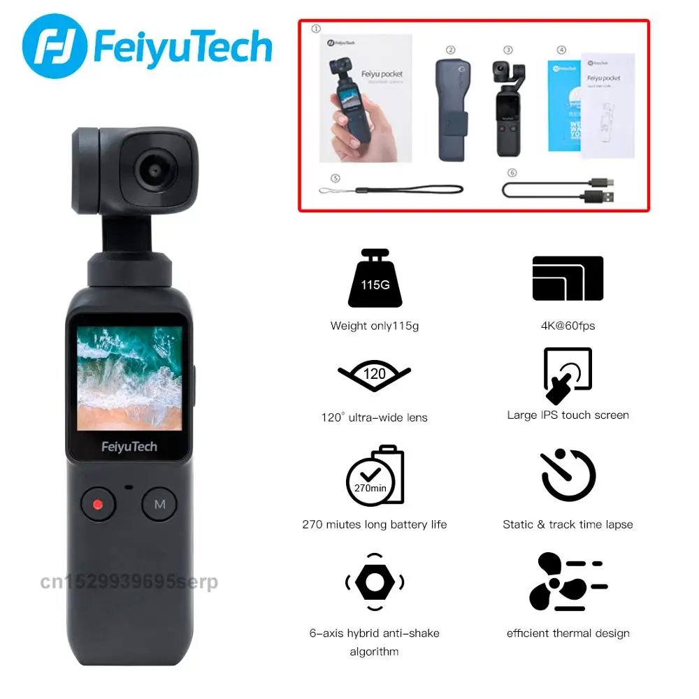 Feiyu Pocket 3 Pro Купить