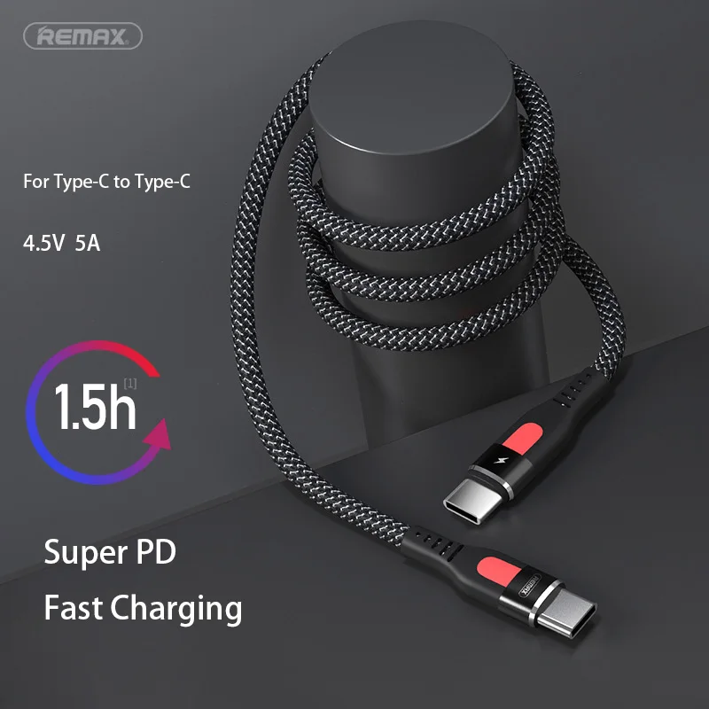 Remax 18 Вт PD кабель USB C для Lightning Кабель для iPhone 11 Pro зарядный кабель type-C для type-C кабель для передачи данных для huawei Macbook