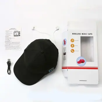 

8 Colors Baseball Cap Wireless Bluetooth Smart Cap Headset Headphone Hat Speaker Mic Cap