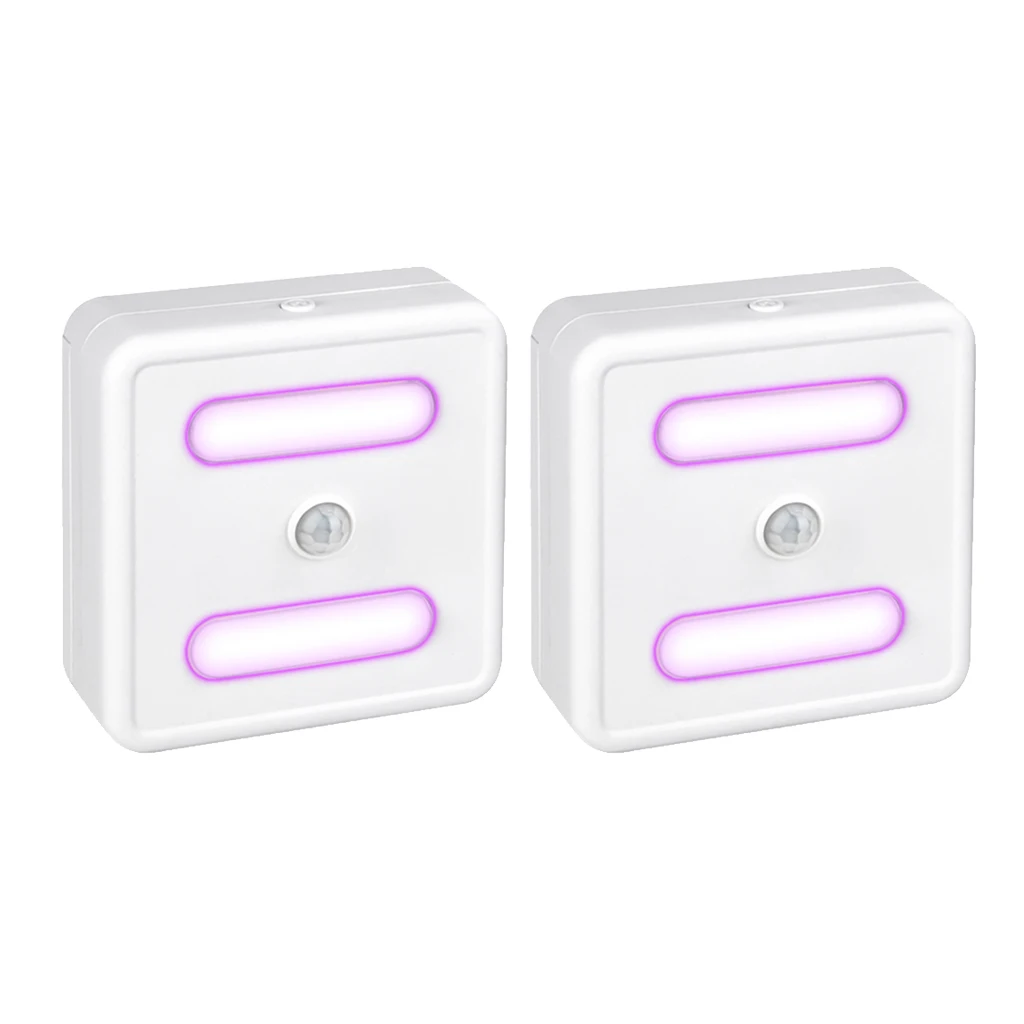 2x Ultraviolet Germicidal Lamp UV Sterilizer Light Disinfection for Home Enegy Saving Black Light Violet Lamps Lighting