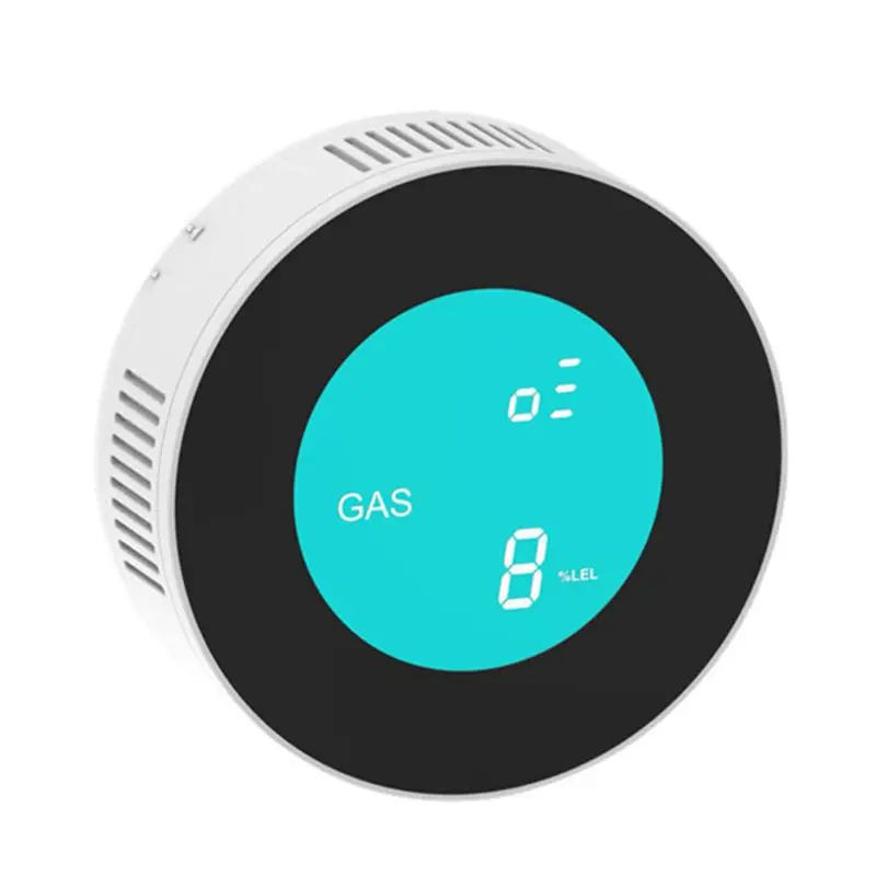 

Smart Wireless WIFI Gas Detector Gas Leakage Alarm Sensor for Home Security Remote Control Gadgets with APP Control LX9A