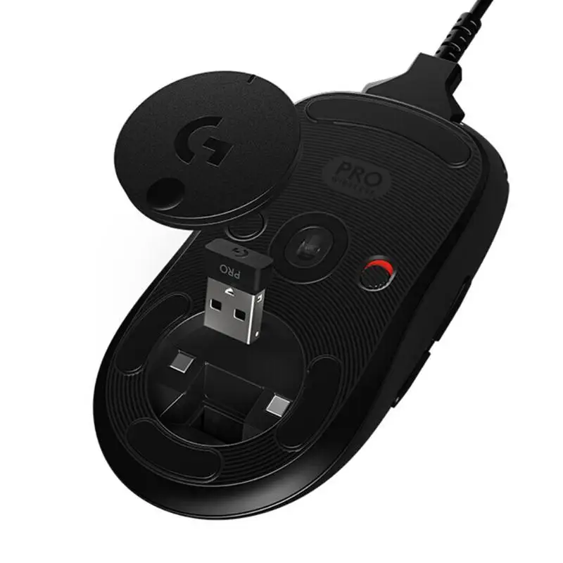 Беспроводная игровая мышь для программирования logitech G PRO 16000 dpi, Регулируемые Профессиональные мыши с беспроводным приемником для дома и офиса
