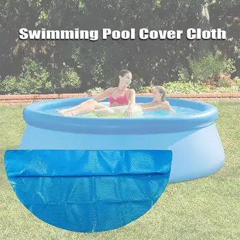 

Outdoor Pool Bubble Cover Swimming Pool Insulation Cover Garden Rainproof Accessories Mat Pool Pe Mat Dust Ground Lightweig H4R3