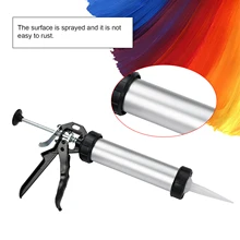 300 мл алюминиевый сплав, энергосберегающий ручной пистолет для цемента, косметический швейный инструмент, вращающийся ручной пистолет для клея, черный