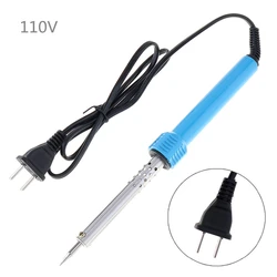 Stylo à souder électrique à chauffage externe 40W 110V/220V, Kit de soudage, outil de réparation pour l'électronique, prise EU US 