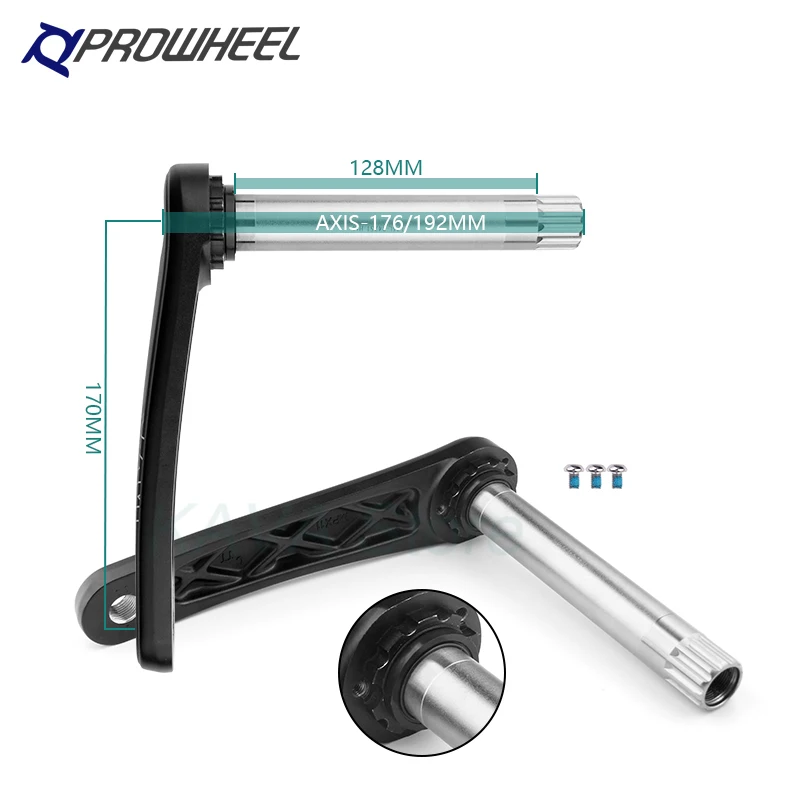 Prowheel-ボトムブラケット170mm,176/192mm,ファットバイク