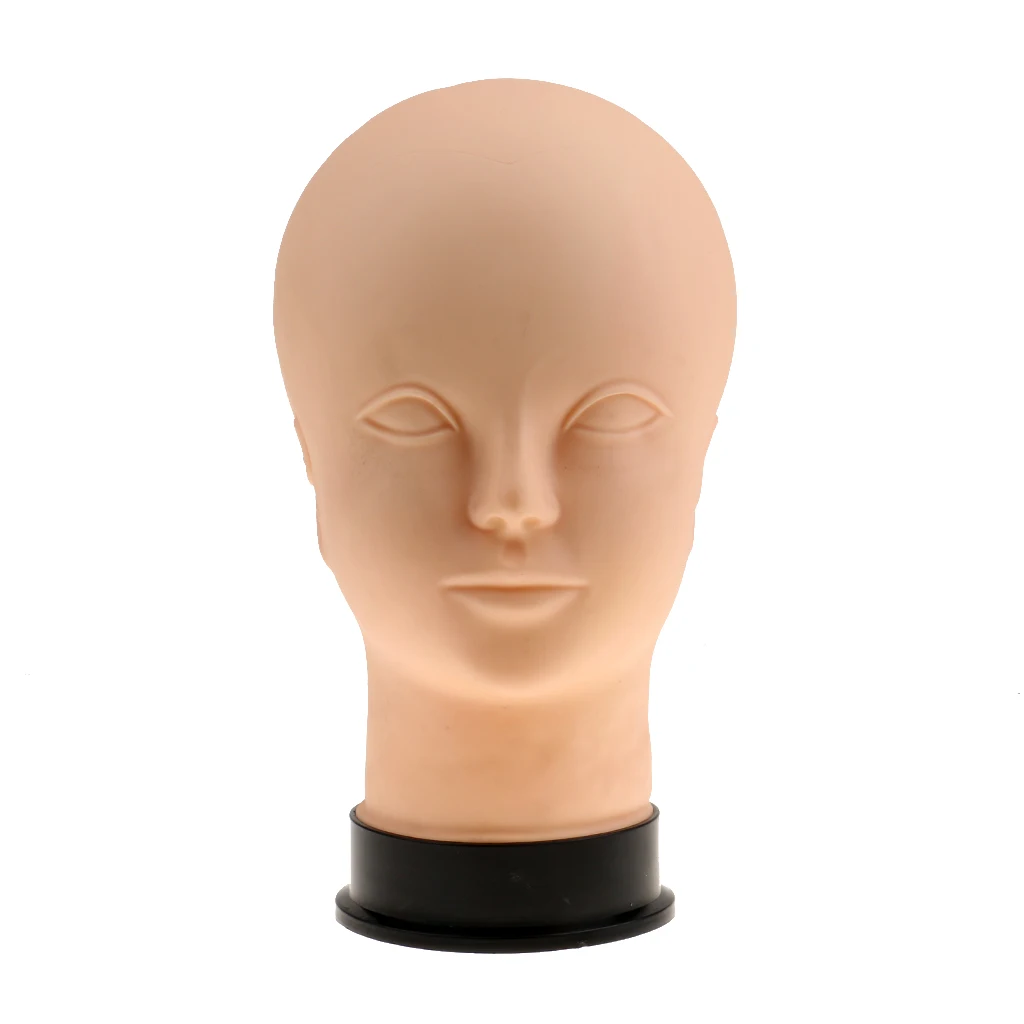 11inch Professional Makeup Face Painting Cosmetology Practice Training Head Mannequin Wig Hat Scarf Display Model